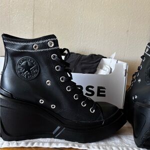 Converse(WMNS) Martine Ali x Converse Chuck 70 Deluxe Wedge 'Black'